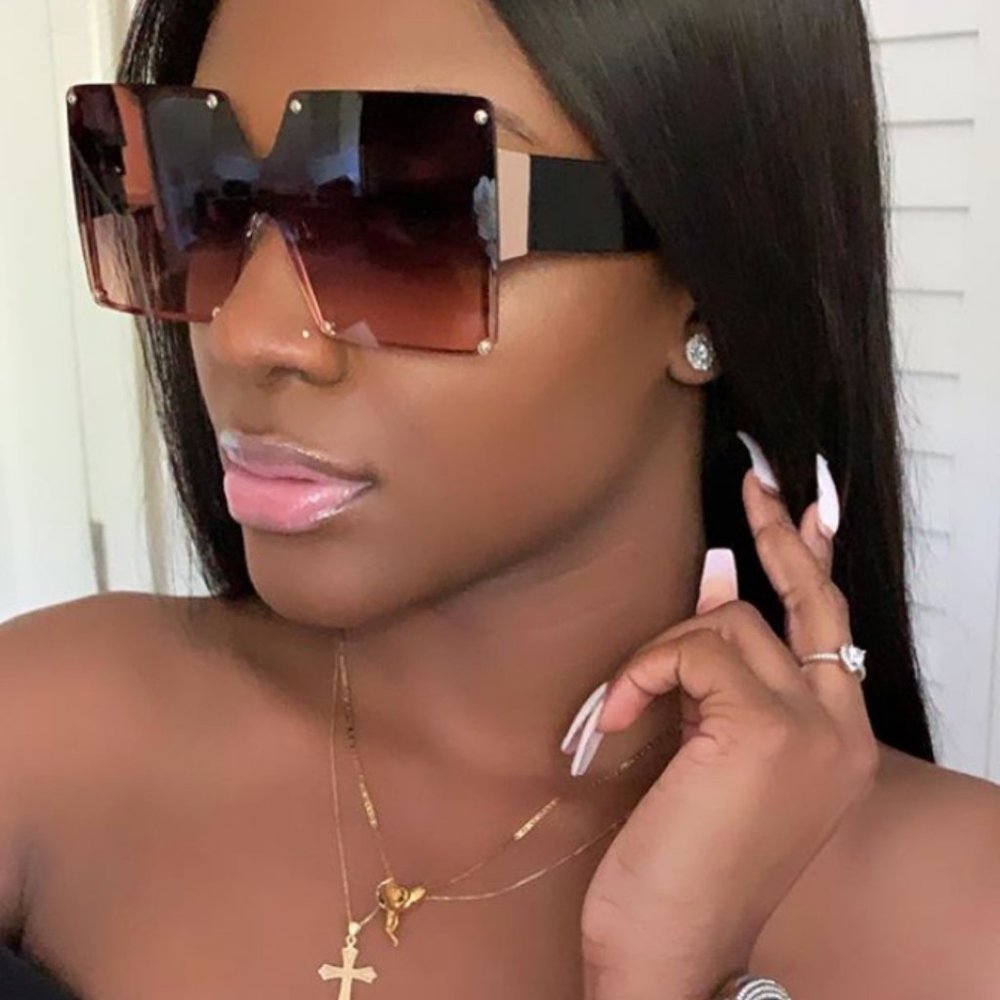 Oversized Square Sunglasses